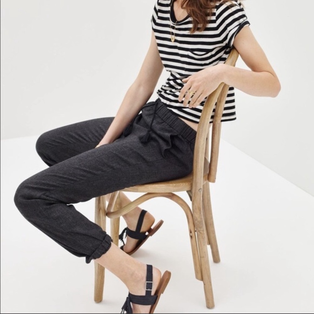 Madewell Shorewalk Cover-Up Pants in Black